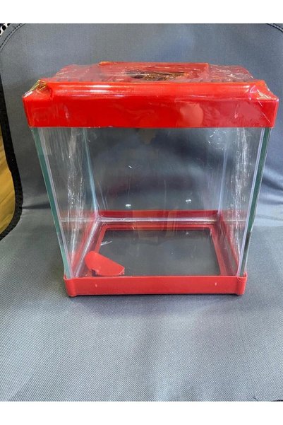 Fauna Pet Supplies Japon Balığı, Beta Balığı Için Mini Akvaryum 4lt. (KARIŞIK) (AKSESUAR SETİ HEDİYELİ)