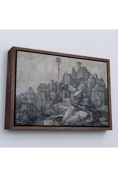 Harita Sepeti Albrecht Durer în cadru - Pictură Mare Sfântul Antoniu-7122