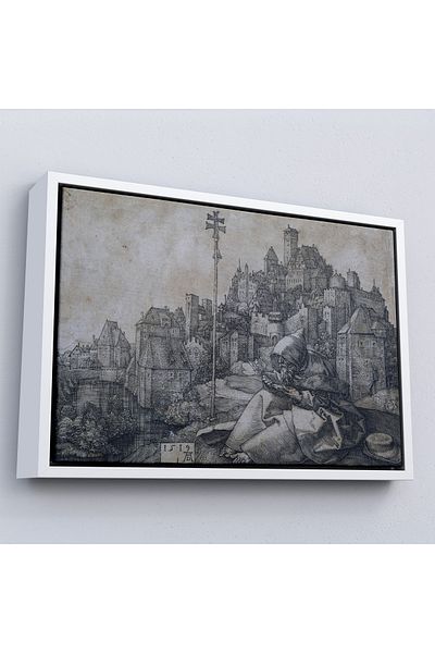 Harita Sepeti Albrecht Durer în cadru - Pictură Mare Sfântul Antoniu-7122