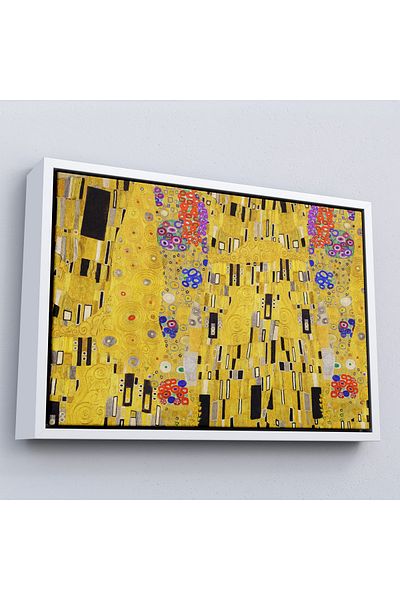 Harita Sepeti Gustav Klimt într-un cadru - Kiss Painting-7085