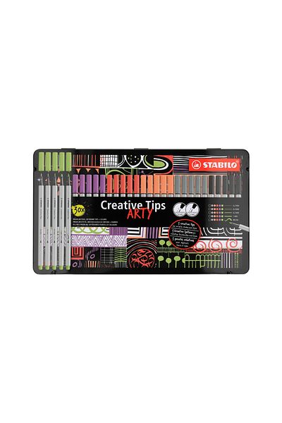 Stabilo Set of 30 Pastel Colored Creative Arty Creative Pens