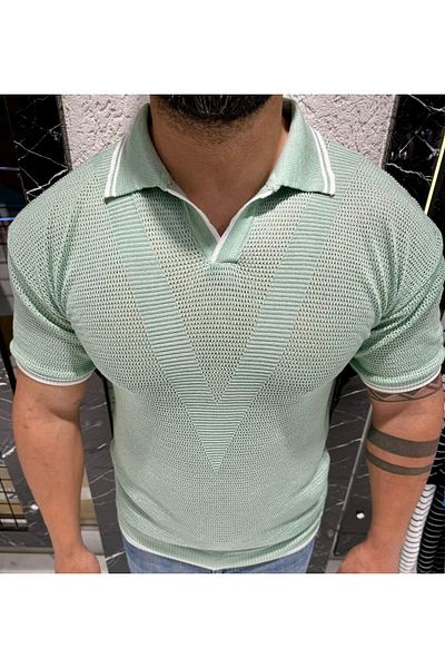 COOL TARZ Ανδρικό μπλουζάκι με μαλακό πλεκτό λαιμό Polo