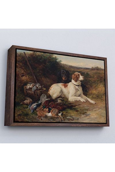 Harita Sepeti Πίνακας με κορνίζα Hunting Dogs-7019