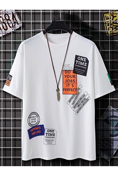 bellanova Ανδρικό κοντομάνικο μπλουζάκι με λαιμόκοψη