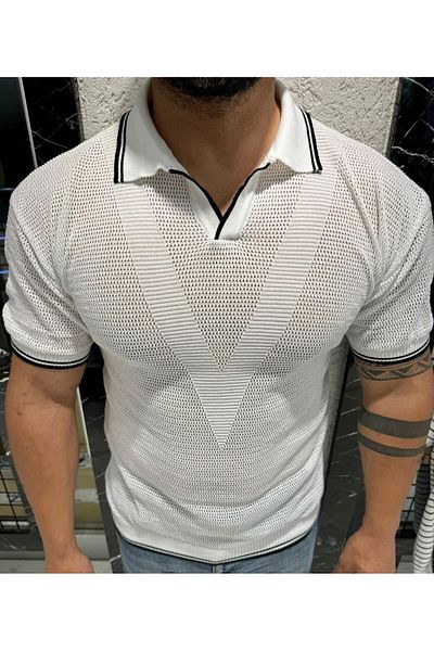 COOL TARZ Ανδρικό μπλουζάκι με μαλακό πλεκτό λαιμό Polo