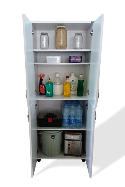 VENA Beyaz Kiler Dolabı 70x42x175
