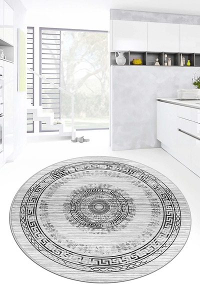 Thalia Home Kaymaz Tabanlı Yıkanabilir Baskılı Mutfk halısı Halı Yolluk