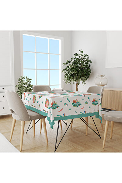 Moud's Tirkizna ruža boemski Sa deznom Antilop bezbrižan Stolnjak