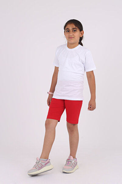 Çiggo Kids Σετ 5 βασικών κολάν από βαμβάκι και λύκρα για κορίτσια - κοντό καλοκαίρι