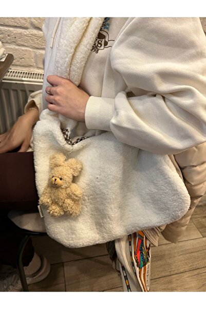 Sumicorn Design Soft Sevimli Tavşan Yumoş Bez Çanta,peluş Kol Ve Omuz Çantası