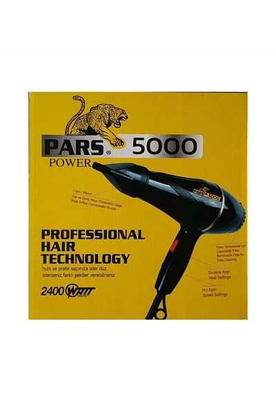 Pars Power 5000 Hair Dryer 2400w