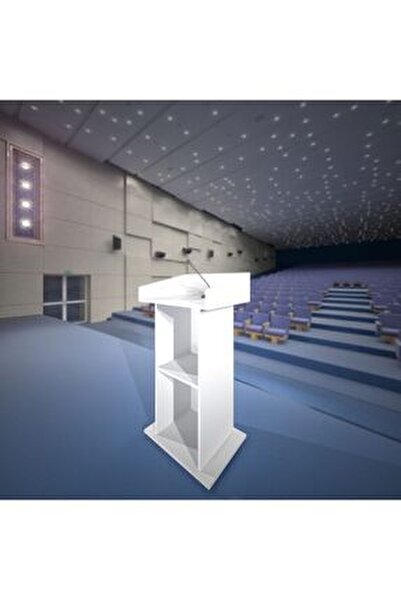 konuşma kürsüsü önü