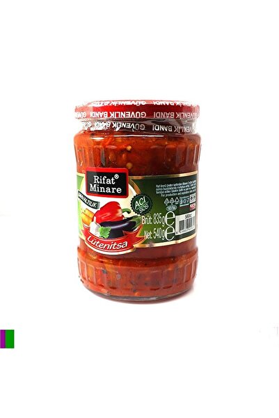 Rifat Minare Lutenitsa Kahvaltılık Sos Acılı 540 Gr