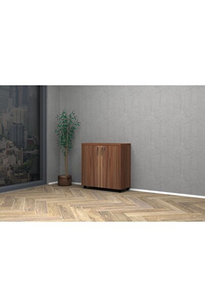 VENA Tam Kapak Ofis Dosya Dolabı 80x35x81cm Erik