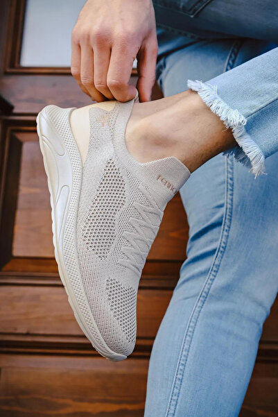 MORENİCA Unisex Knitwear Walking Shoes - Laceless