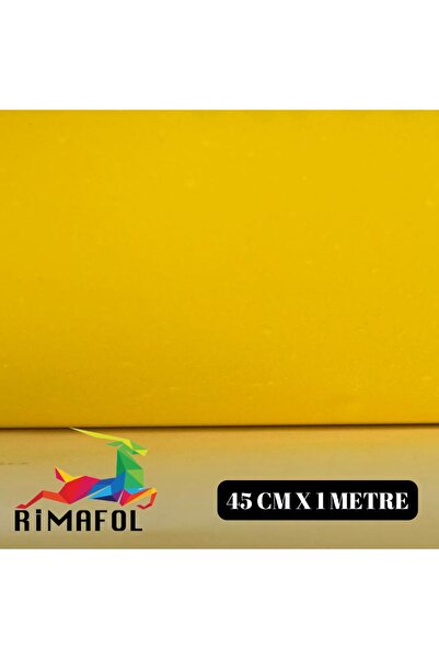 RİMAFOL Rimafol Sarı Crıcut Ve Sılhoutte Uygun Floklu Kadife Kendinden Yapışk...