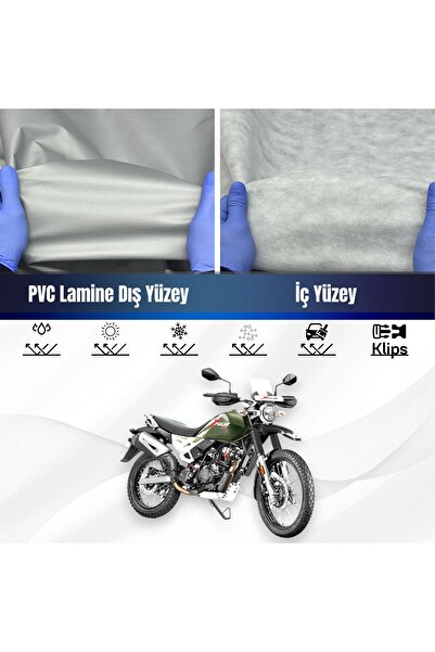 ULTRASHOP HERO X PULSE 200 SU GEÇİRMEZ MOTOSİKLET BRANDA 4 MEVSİME UYGUN MOTO...