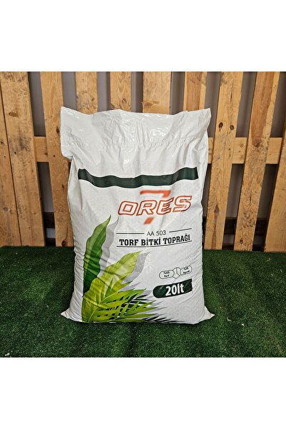 ORES 20 LİTRE TORF İÇ DIŞ MEKAN BİTKİ TOPRAĞI ÇİÇEK TOPRAĞI AZOT KAYNAĞI TORF TOPRAĞI