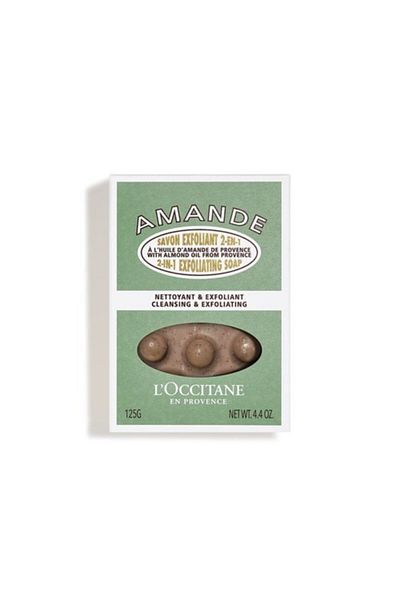 L'Occitane Almond Scrubbing Soap - Almond Peeling & Soap 125 G