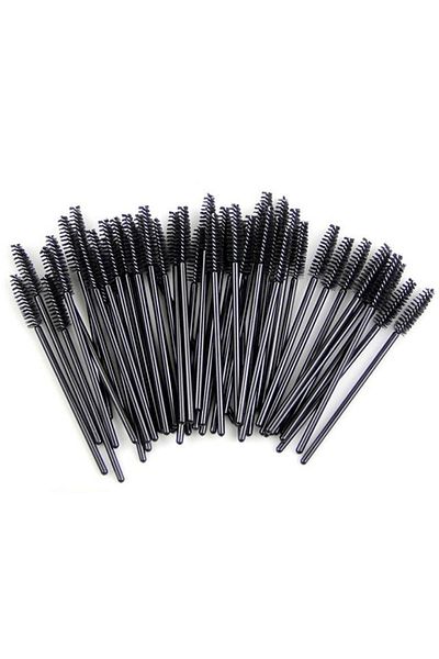 MOZIUR Mascara Rimel Eyelash Brush 9cm 50 Pieces Disposable