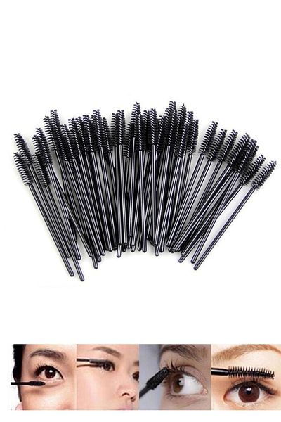 MOZIUR Mascara Rimel Eyelash Brush 9cm 50 Pieces Disposable