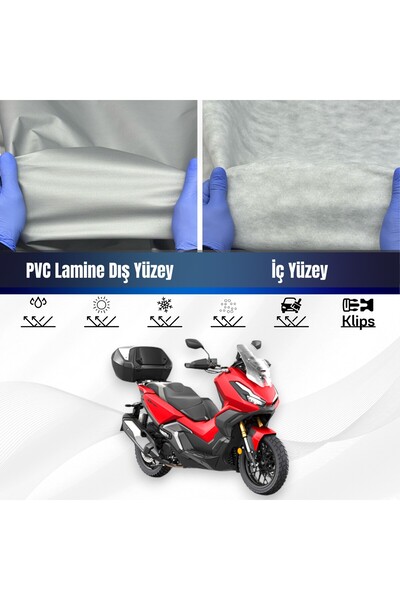 ULTRASHOP HONDA X-ADV 350 SU GEÇİRMEZ MOTOSİKLET BRANDA 4 MEVSİME UYGUN MOTOR...