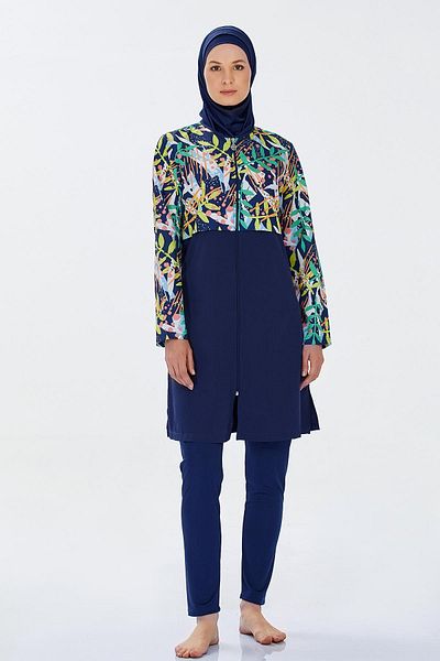 REMSA Valerie 9285 Dark Navy Blue - Full Covered Hijab μαγιό