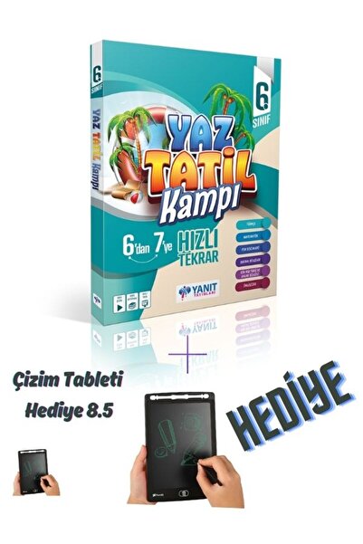 Yanıt Yayınları YANIT 6.SINIF YAZ TATİL KAMP KİTABI (7. SINIFA GEÇENLER İÇİN)...