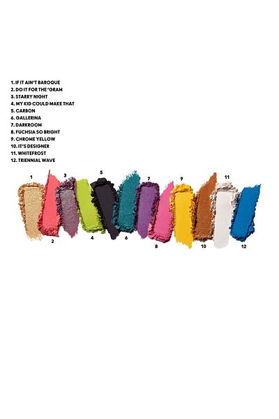 M.A.C Hi-Fi Color Connecteye Shadow Palette - 12.2 G- Brightt678
