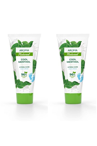 AROMA NATURAL AROMA COOL MENTHOL AYAK KREMİ 2 x 75 ml