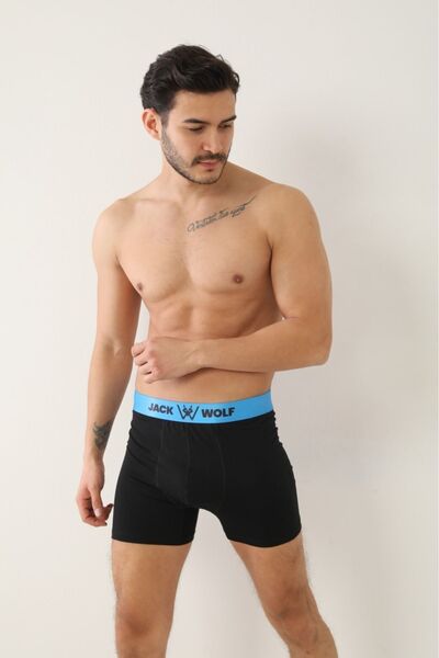 jack wolf 3 LÜ VIP KUTU PAMUKLU ERKEK BOXER