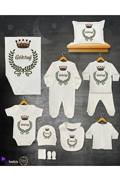 forbebis Bebekdesen 11'li Isimli Organik Hastane Çıkış Seti