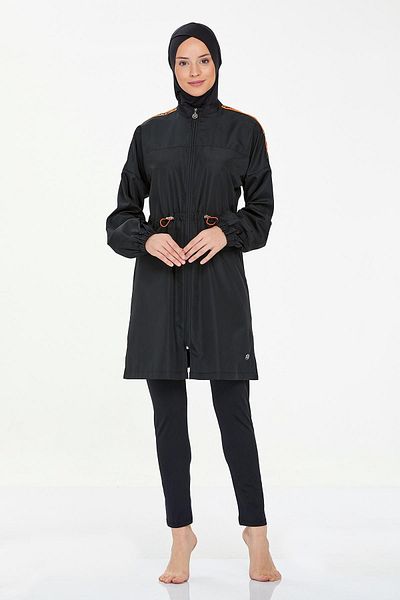 REMSA Teressa 8267 Full Covered Μαύρο Μαγιό Hijab