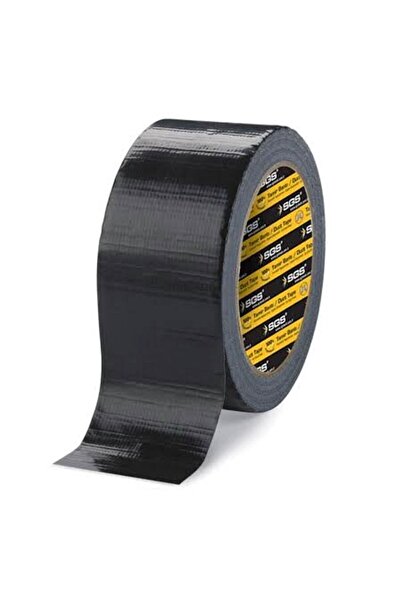 AHMET OTOMOTİV Tamir Bandı Branda Bandı 46mm X 10m Çok Amaçlı Siyah Renk