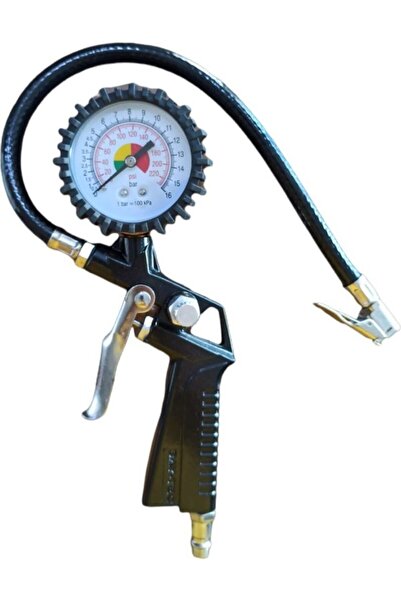 BTL OTOMOTİV Basınç Gösterge Saatli Lastik Şişirme Tabancası Hava Saati