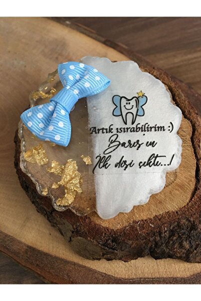 sakızağacı atölye İlk Diş Hediyelik Magnet,Diş Buğdayı Hediyelik,Erkek Bebek ...