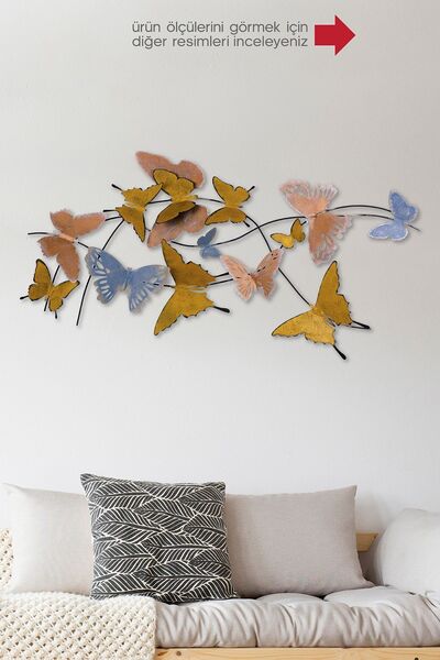 Doreline Doreart Spring Metal Duvar Tablosu, Ev Ofis Duvar Panosu