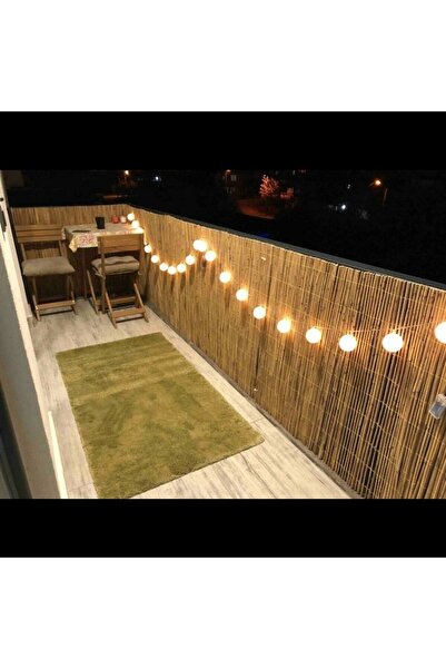 tunalar 80 Cm X 3 Metre Kamış Hasır Balkon Ve Bahçe Çiti