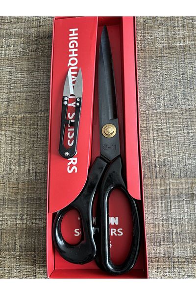 DİBA AVM 2-Piece Professional Metal Tailor Scissors - 11"a*275*30cm Metal Spinning Scissors