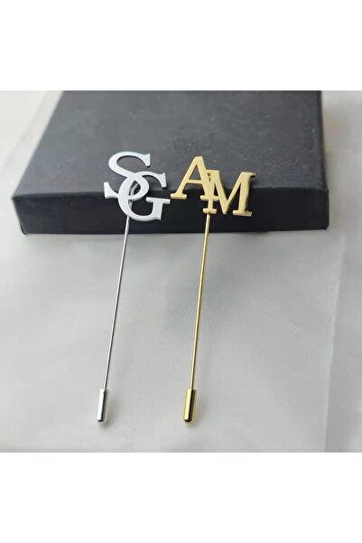 erva silver 925 AYAR GÜMÜŞ YAKA İĞNESİ