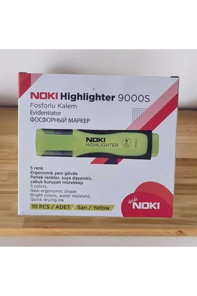 Noki NOKI Highligter 9000S Highlighter Pen