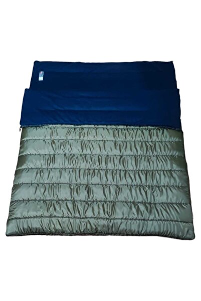 CAMP STORY Fleece bleumarin -18 350gr sac de dormit dublu kaki