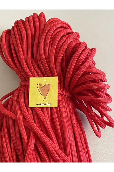 Makromİps PARACORD ROPE 4mm 7 CORE (10 meters) PARACHUTE CORD BRACELET CAMPY TENT ANHAL BAG HAT ROPE