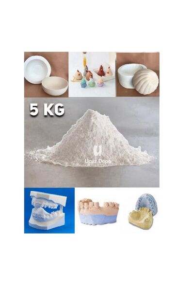 Ucuz Depo Extra Sert Kalıp Ve Model Alçısı Dental Alçı 5 Kg