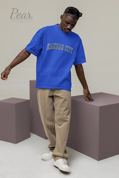 Pear Wear Μπλουζάκι Unisex Oversize - Kansas City Printed