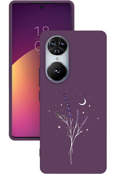 Reeder S19 Max Pro S Edge Baskılı ve Kamera Korumalı Mor Renk Silikon Kılıf