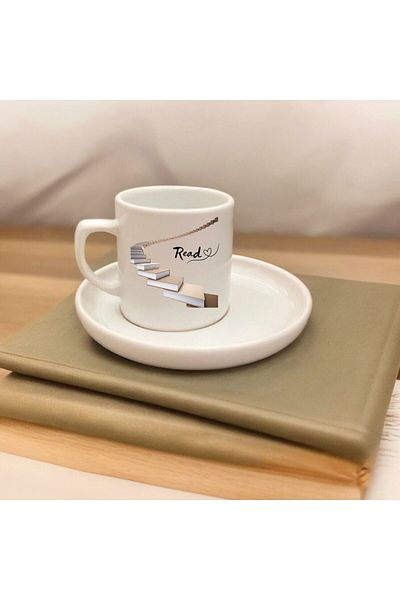 D&Y GAUDERY Modern Coffee Cup - Reading Design