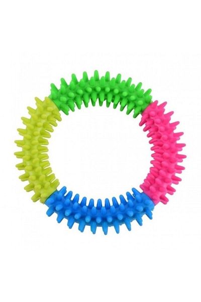 CMT Cat Dog Teeth Cleaner Scratcher Toy Biting Chewing Ball