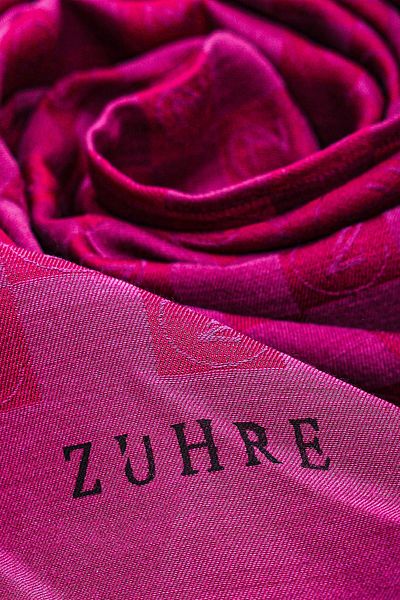Zühre Zühre Seher Shawl 0106 - Μοντέλο δαμάσκηνου