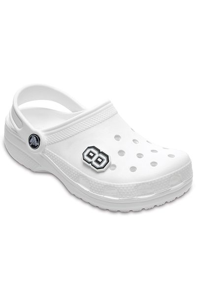 Crocs 10006956   Παντόφλες Jibbitz - Στολίδι B&W Number 8